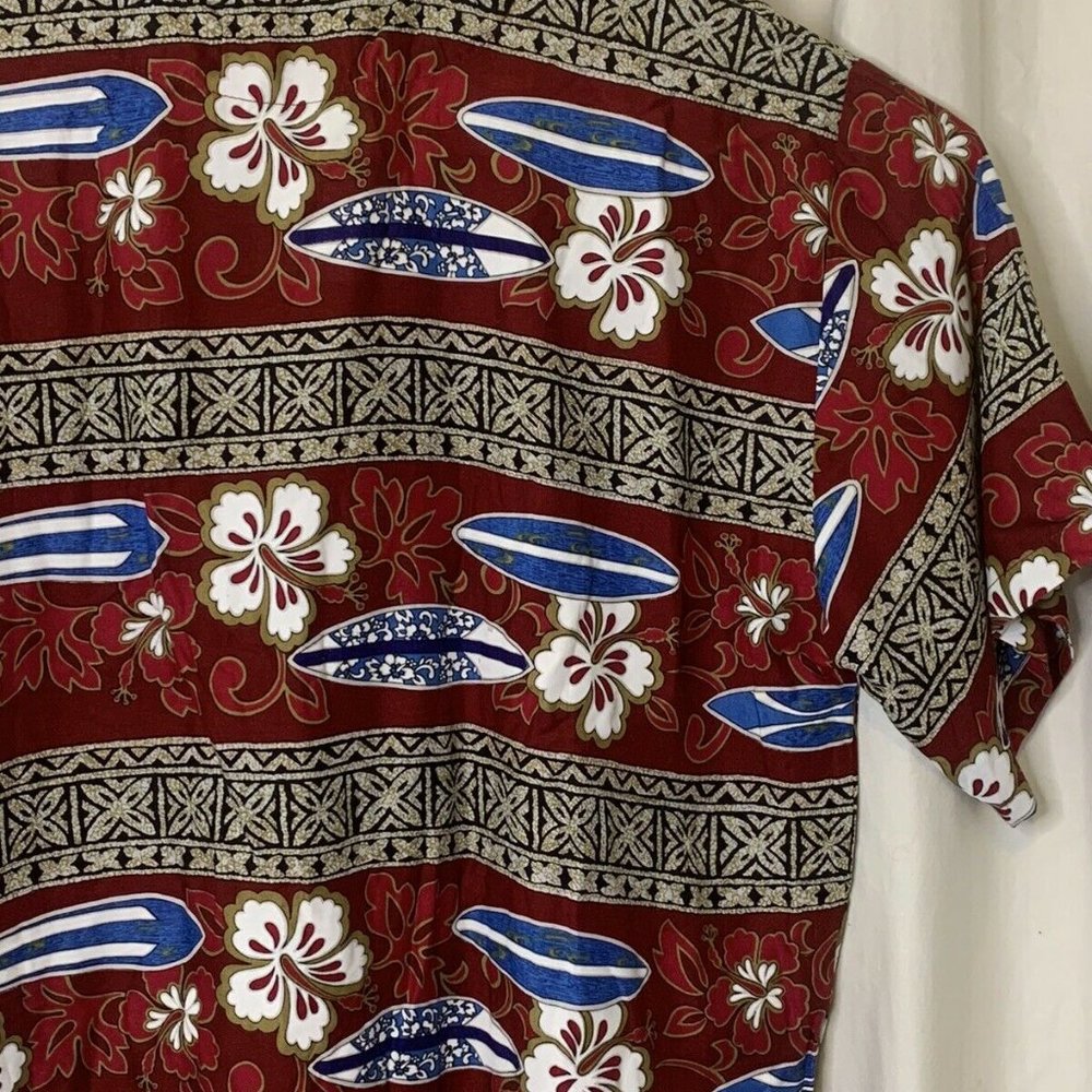 XL Vtg Jammin Shirts Brand Mens Button Up Hawaiian - Picture 5 of 12